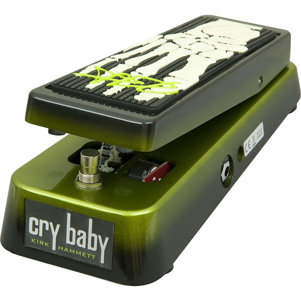 Dunlop KH95 Kirk Hammett Signature Cry Baby Wah Guitar Effects Pedal Black,Green