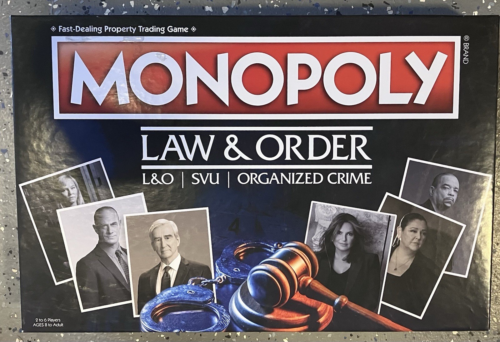 Monopoly Law & Order SVU Organized Crime L&O Game - Open Box, Sealed Parts
