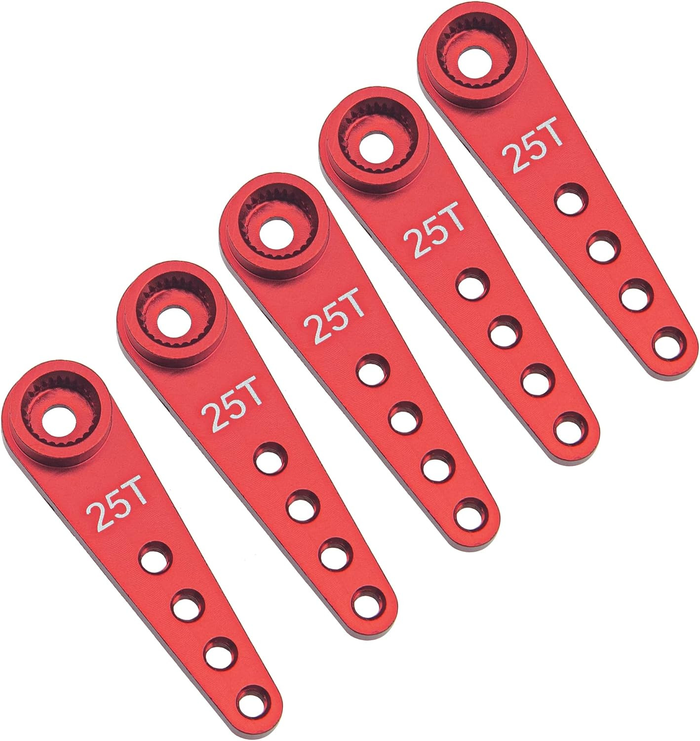 4Pcs 25T Steering Servo Horn Arm for Futaba HSP HPI Wltoys RC 1:8 1:10 Car/Boat 4Pcs 25T Steering Servo Horn Arm for Futaba HSP HPI Wltoys RC 1:8 1:10 Car/Boat