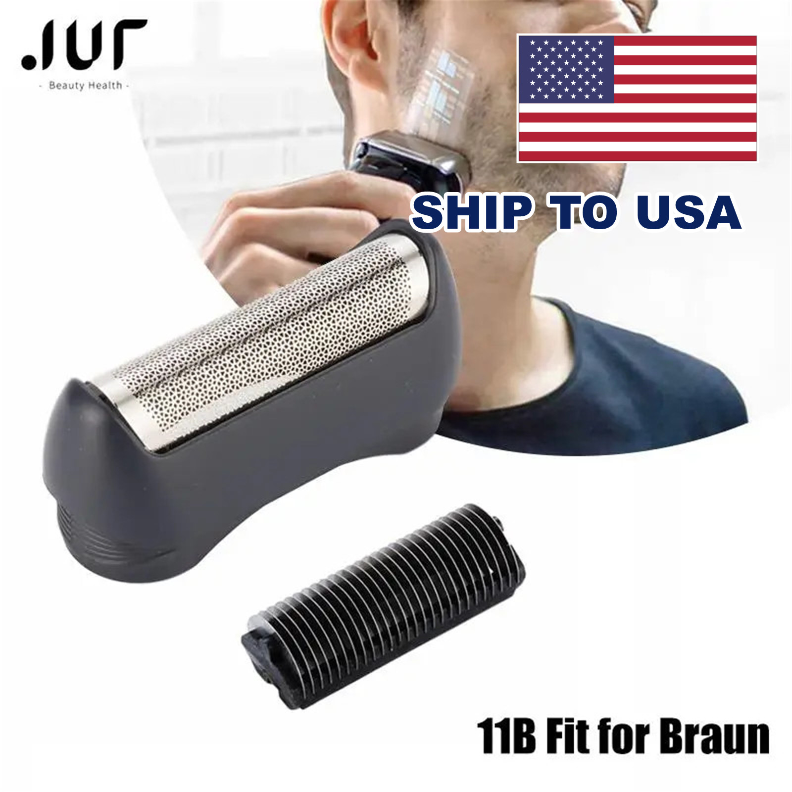 1 Set 11B Shaver Foil & Cutter Replacement for Braun Series 110 120 130 140 150