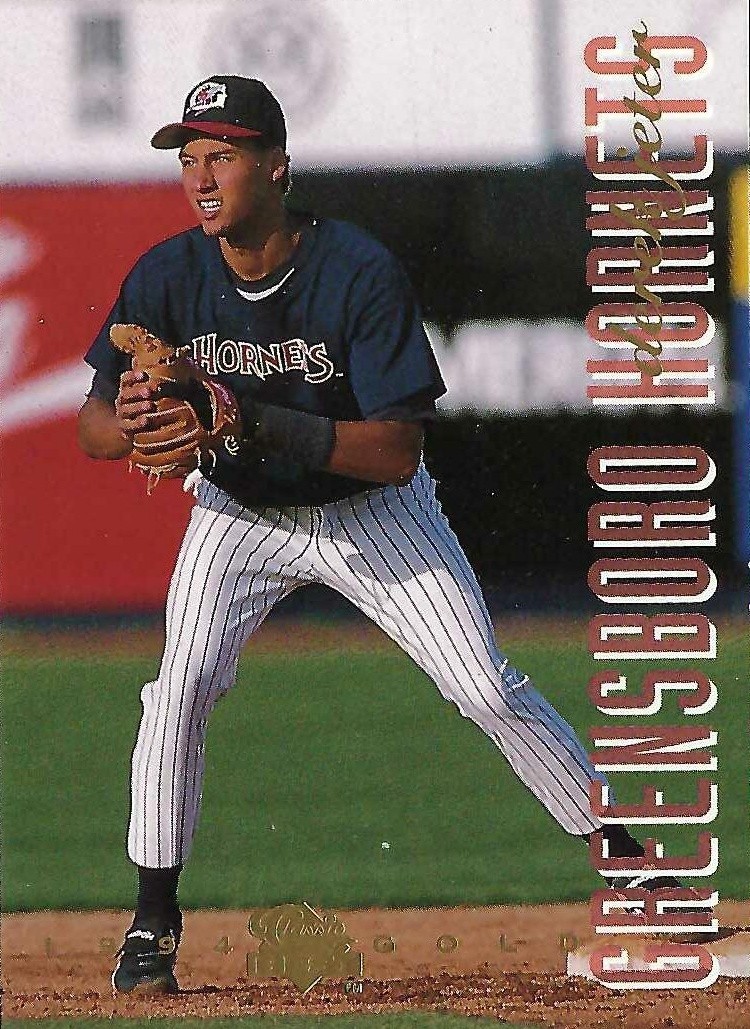 DEREK JETER 1994 Classic Games Minor League Gold Card #83 Greensboro Hornets HOF