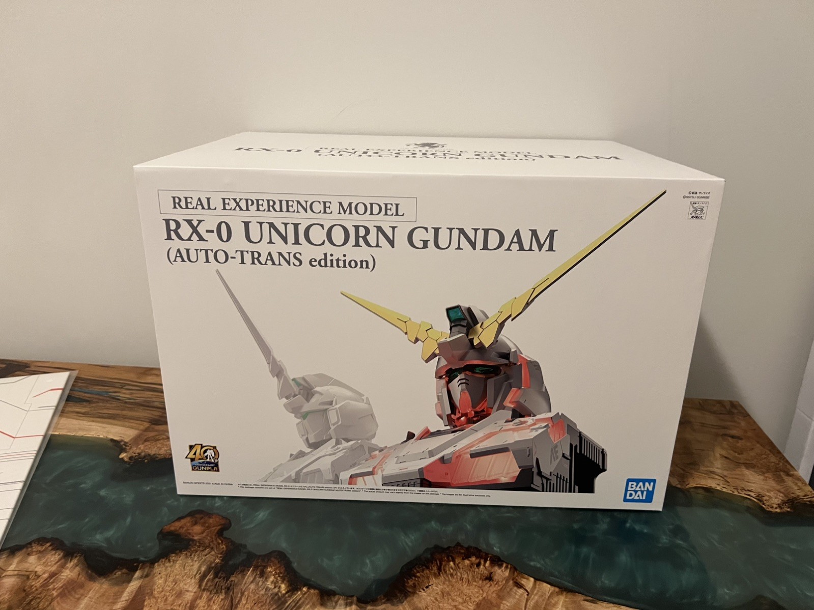 REAL EXPERIENCE MODEL RX-0 Unicorn AUTO-TR ANS edition UC Mobile Suit Gundam REAL EXPERIENCE MODEL RX-0 Unicorn AUTO-TR ANS edition UC Mobile Suit Gundam