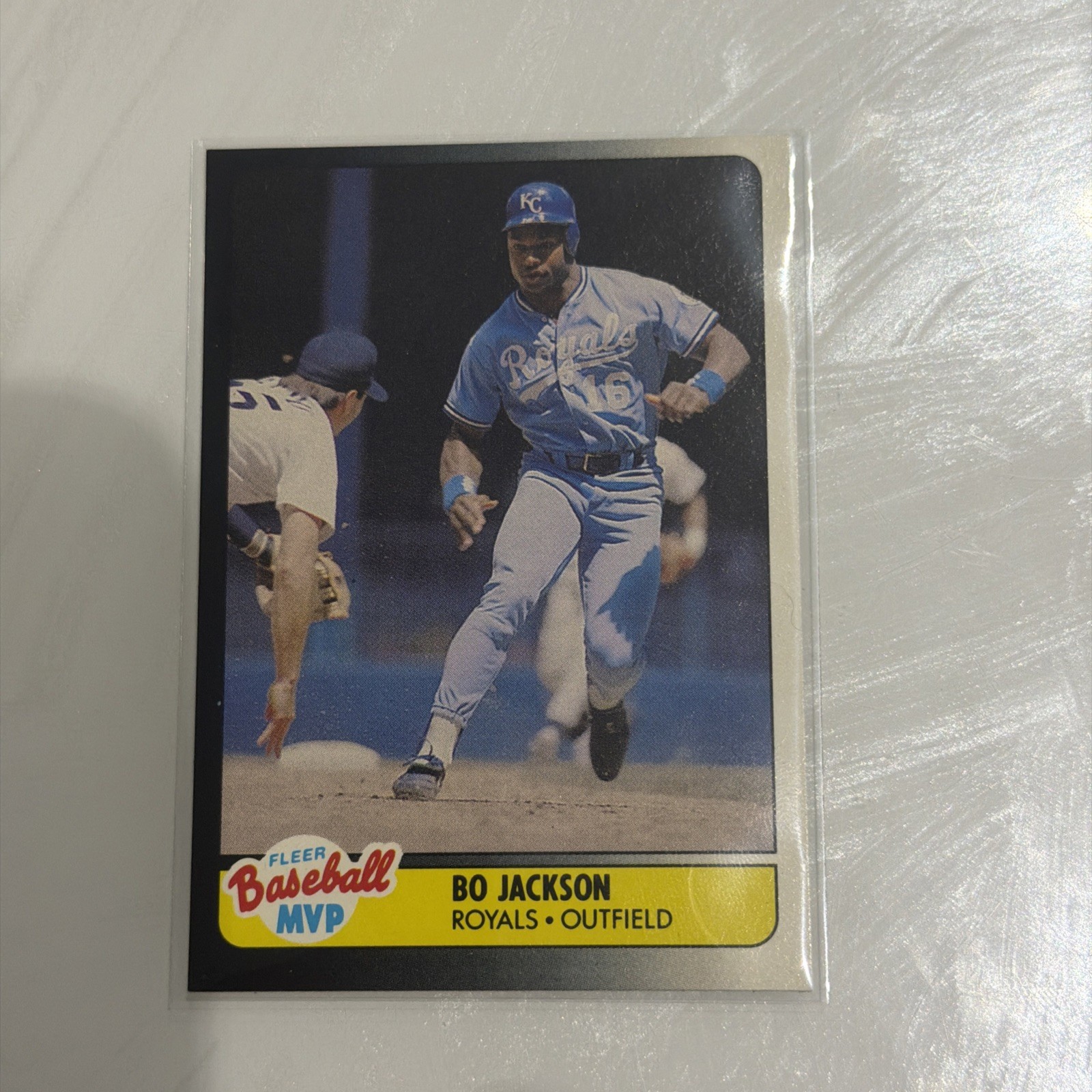 1990 Fleer Baseball MVP - Bo Jackson #21