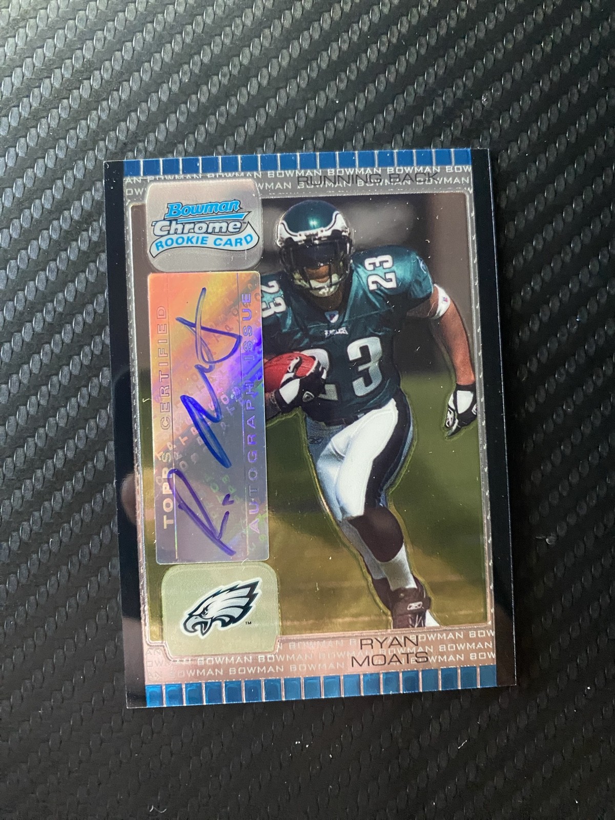 2005 Bowman Chrome - Ryan Moats #257 (AU, RC) 2005 Bowman Chrome - Ryan Moats #257 (AU, RC)
