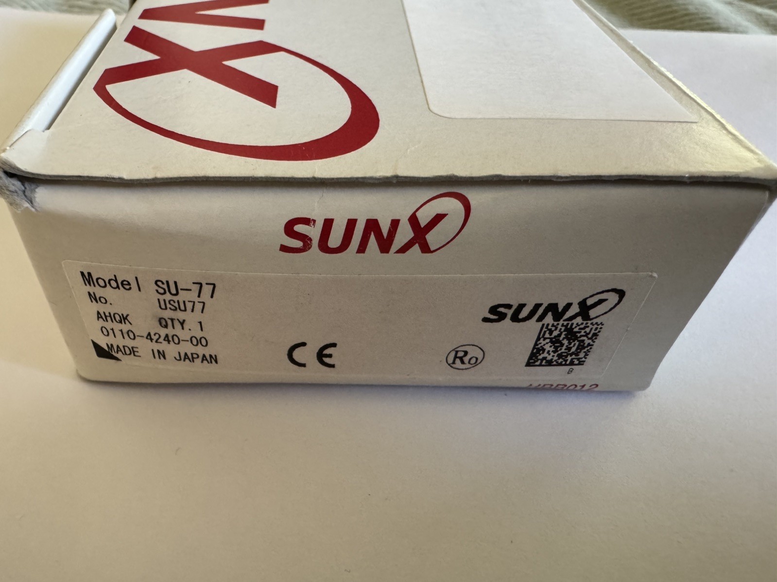 Qty 2 NEW PANASONIC SUNX SU-7 Photoelectric Sensor