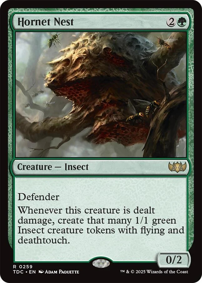 MTG Hornet Nest [Tarkir: Dragonstorm Commander] Near Mint Magic