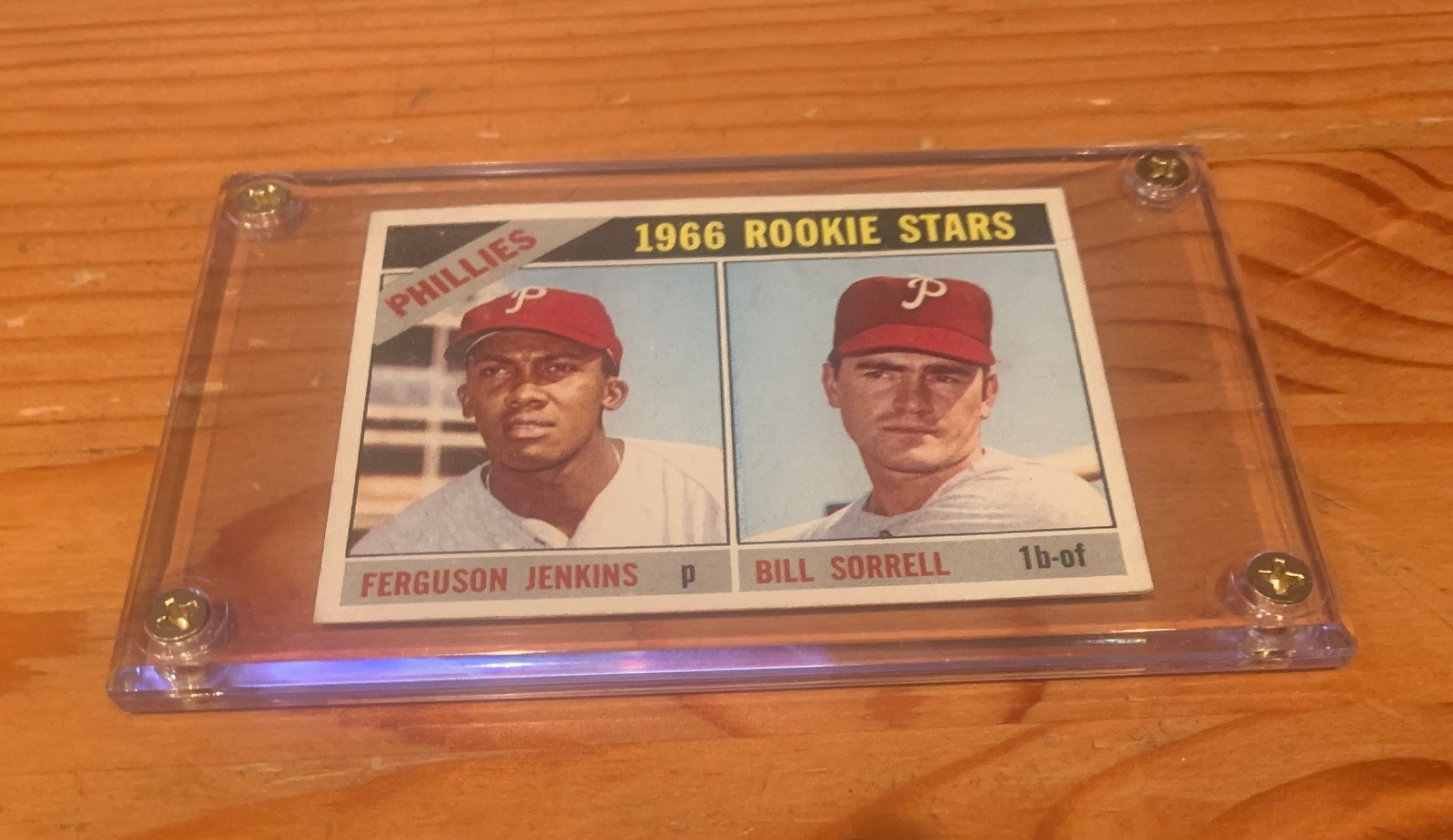 1967 Topps #254 Ferguson Jenkins RC Phillies Rookie Stars Sharp HOF Cy Young 1967 Topps #254 Ferguson Jenkins RC Phillies Rookie Stars Sharp HOF Cy Young