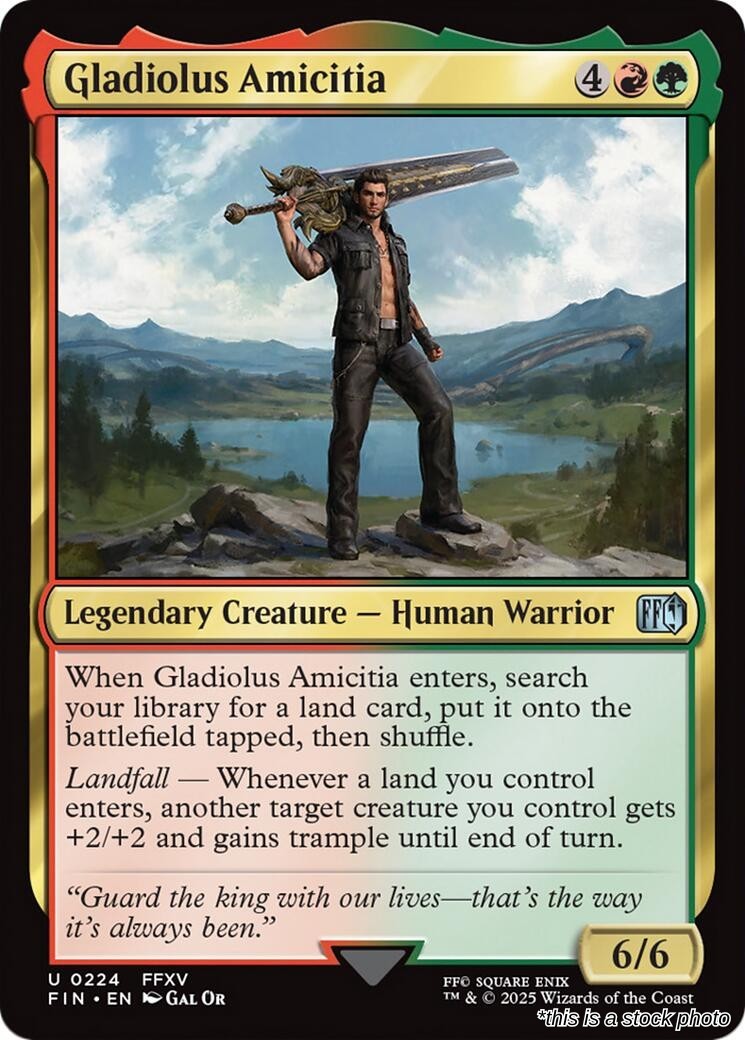 Gladiolus Amicitia NM MTG [FIN - 224]