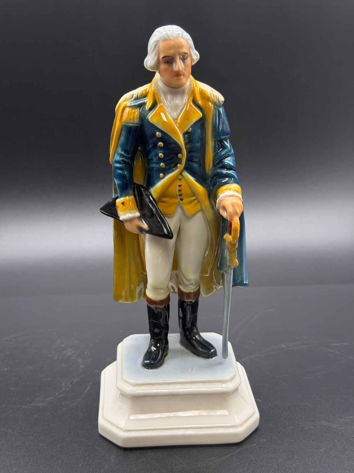 Vintage Goebel West Germany George Washington porcelain figurine Vintage Goebel West Germany George Washington porcelain figurine