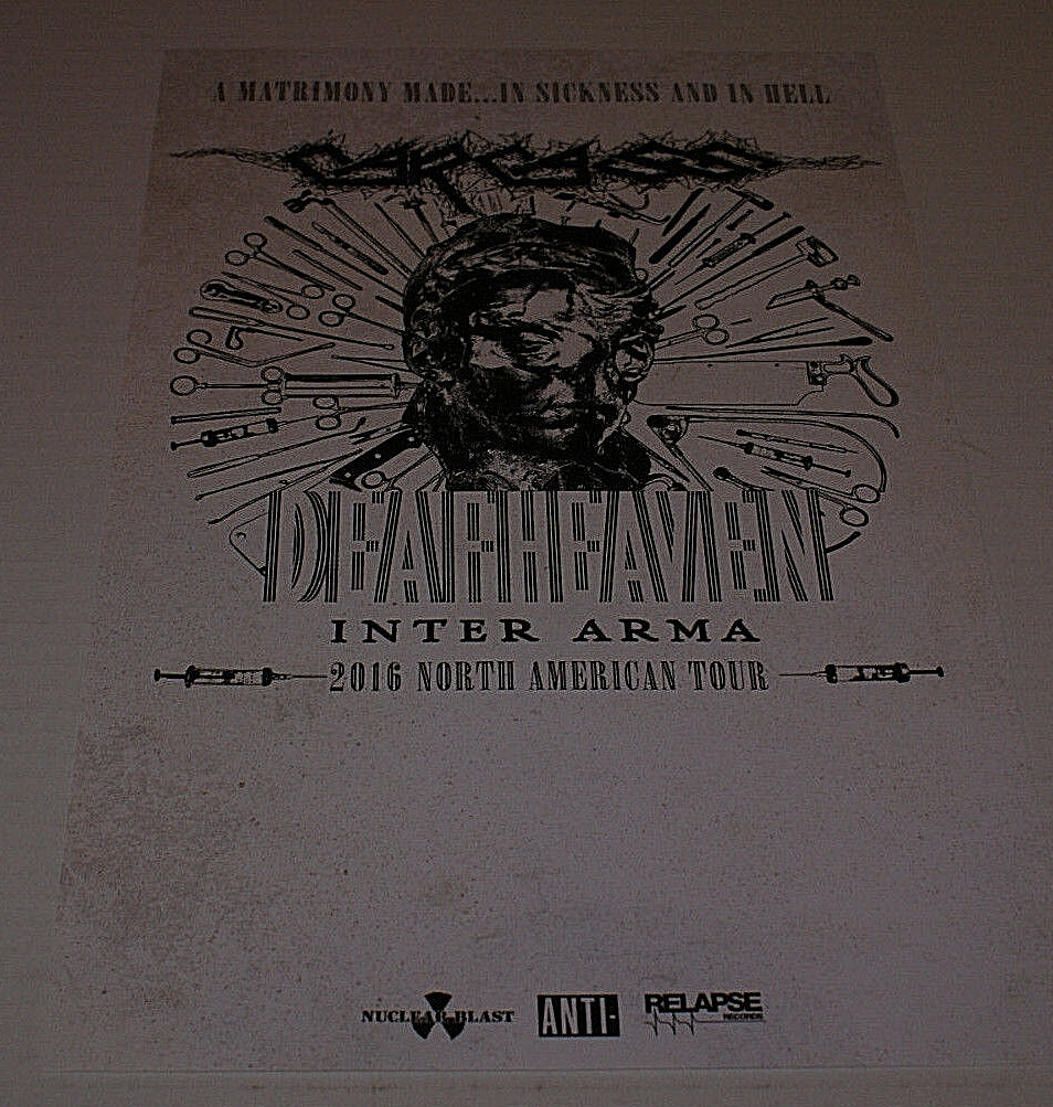 Carcass & Deafheaven 2016 Tour 11\ Carcass & Deafheaven 2016 Tour 11\
