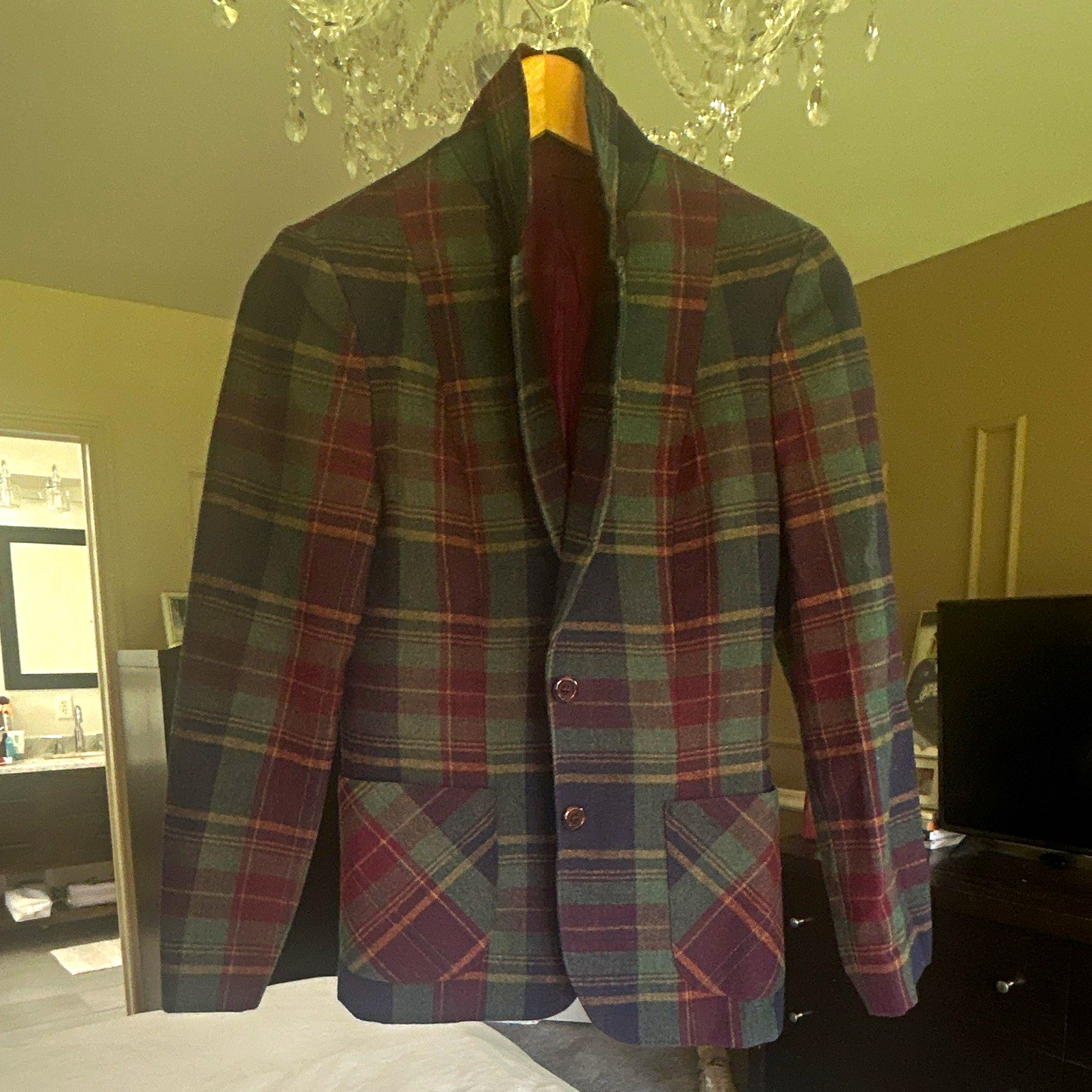 Vintage women’s My Conception Sportswear Plaid Suit Coat Jacket, Made in USA
