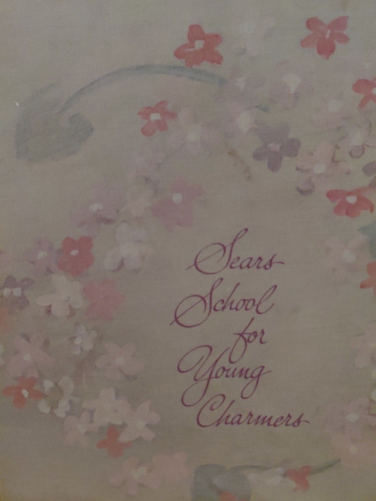 Vintage 1965 Sears School for Young Charmers Course Binder Vintage 1965 Sears School for Young Charmers Course Binder
