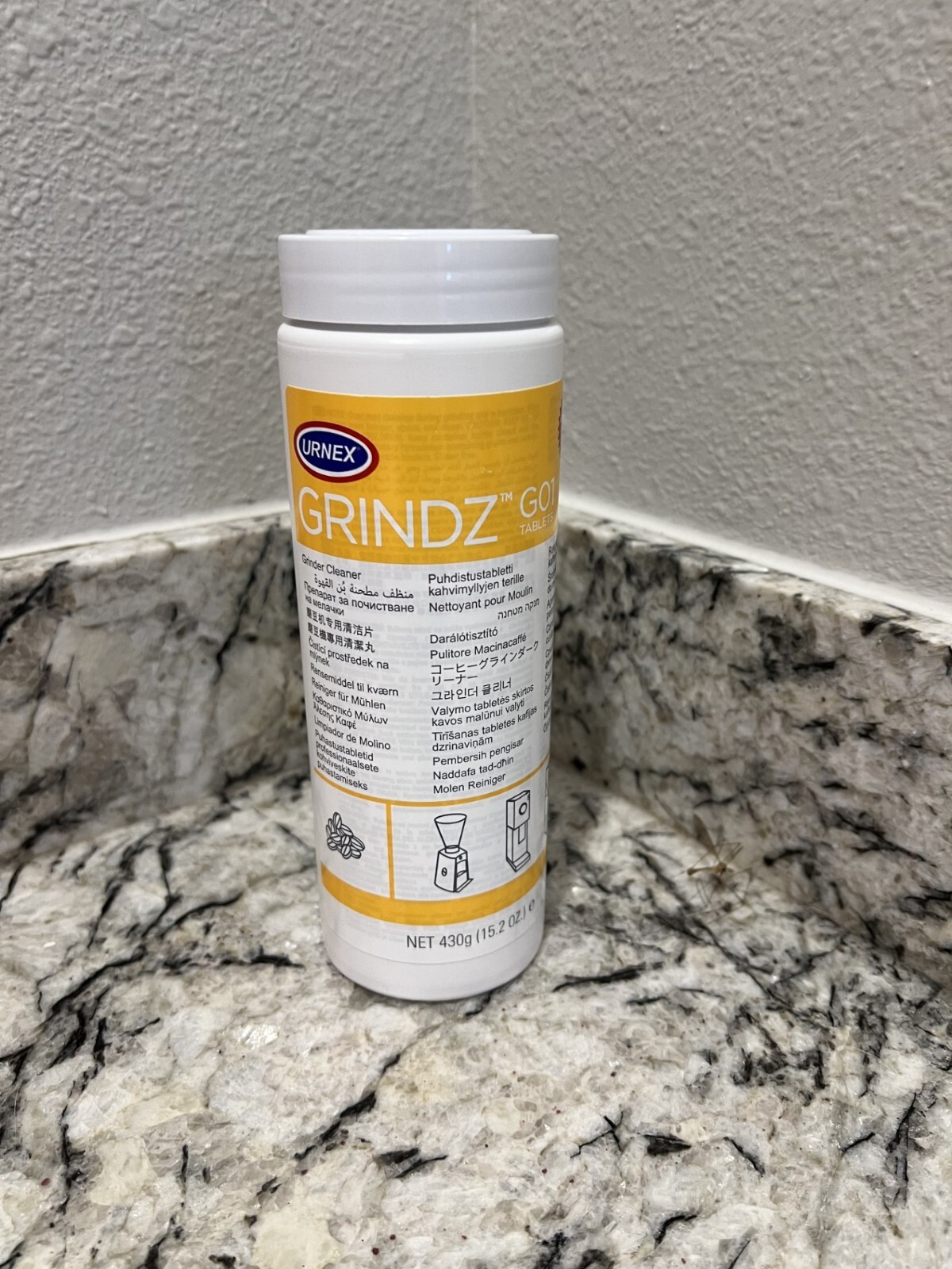 Urnex Grindz Tablets - Professional Coffee Grinder - 430 grams Urnex Grindz Tablets - Professional Coffee Grinder - 430 grams