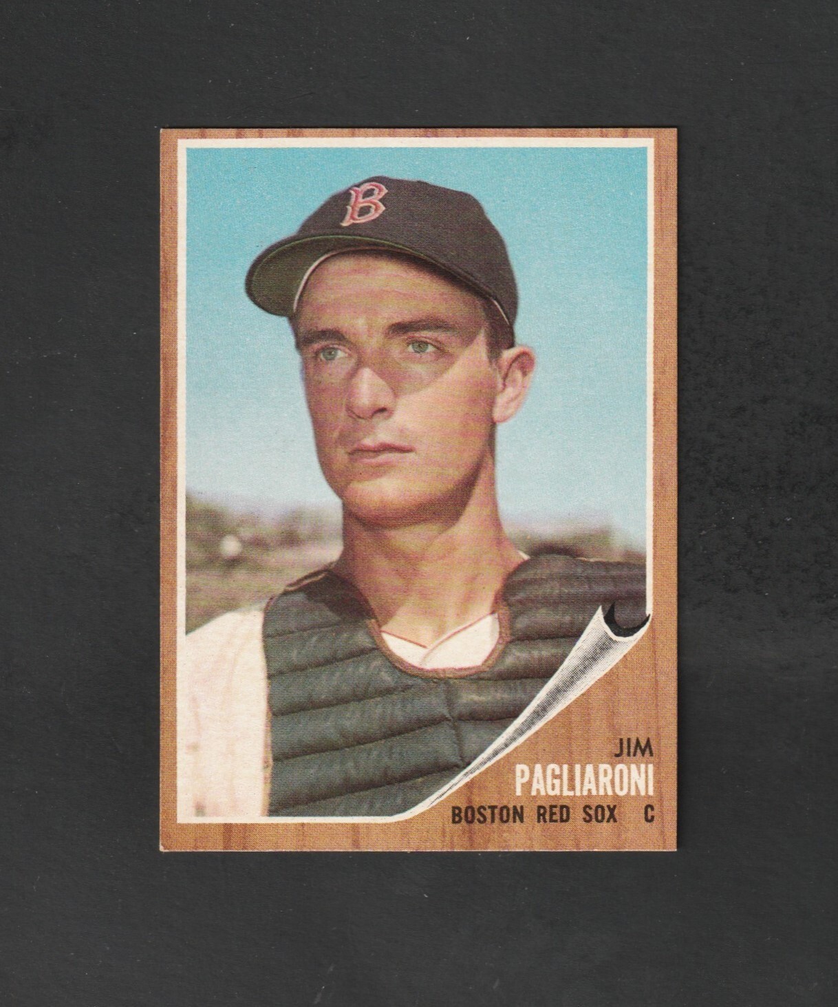 1962 Topps Jim Pagliaroni #81 ~ Nice EXMT Card ~ Boston Red Sox 1962 Topps Jim Pagliaroni #81 ~ Nice EXMT Card ~ Boston Red Sox