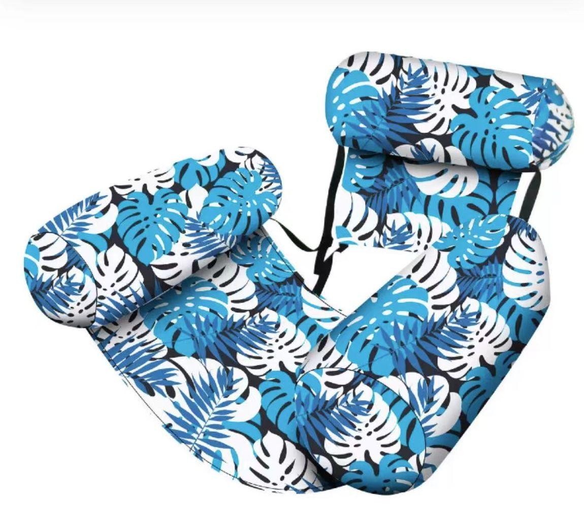 GMOX 2 Pack Pool Floats Adult, Inflatable Pool Float Loungers for Adults
