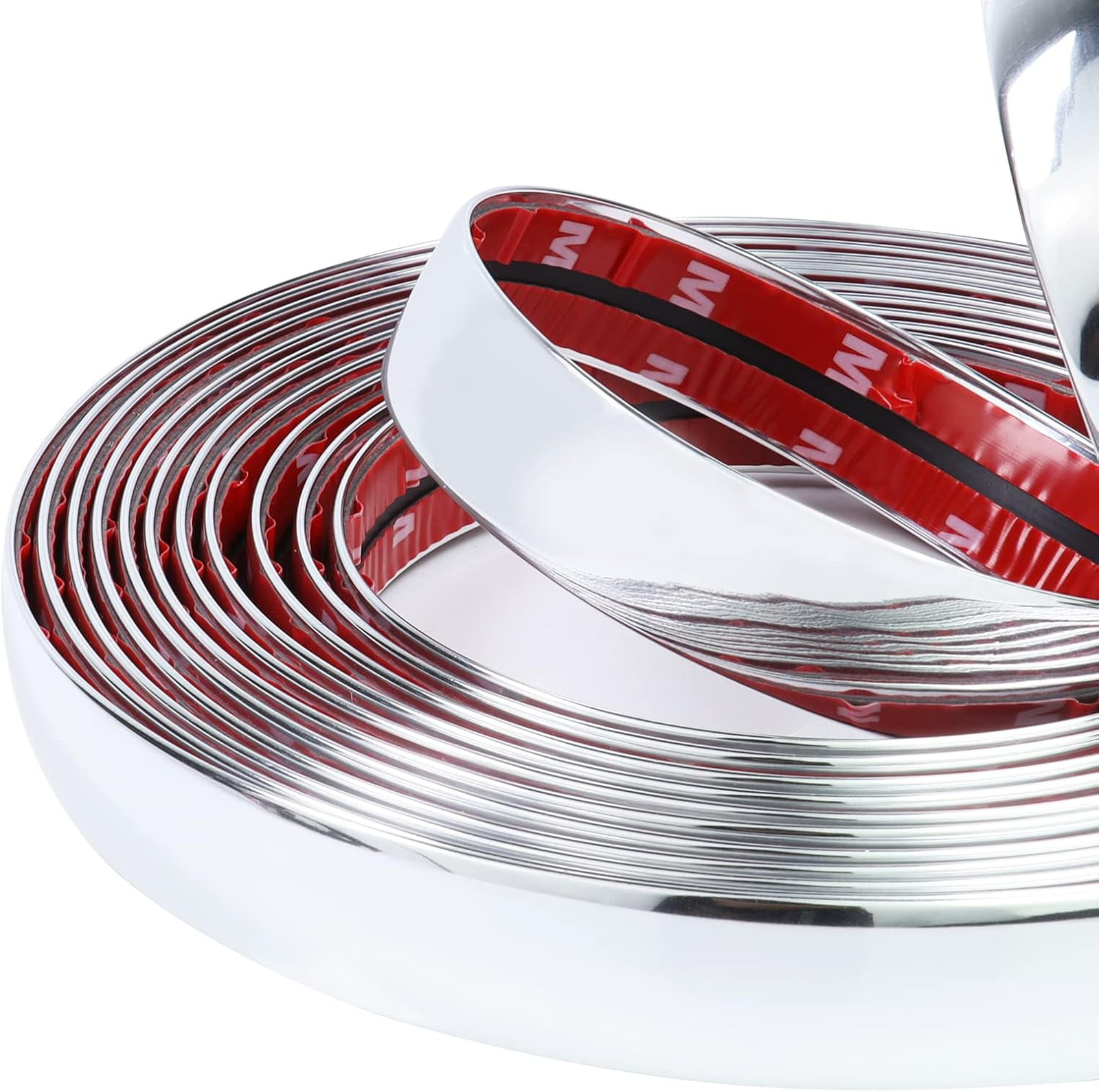 16ft Car Side Moldings Chrome Trim Molding 1-3/16 inch ABS Plastic Vehicle