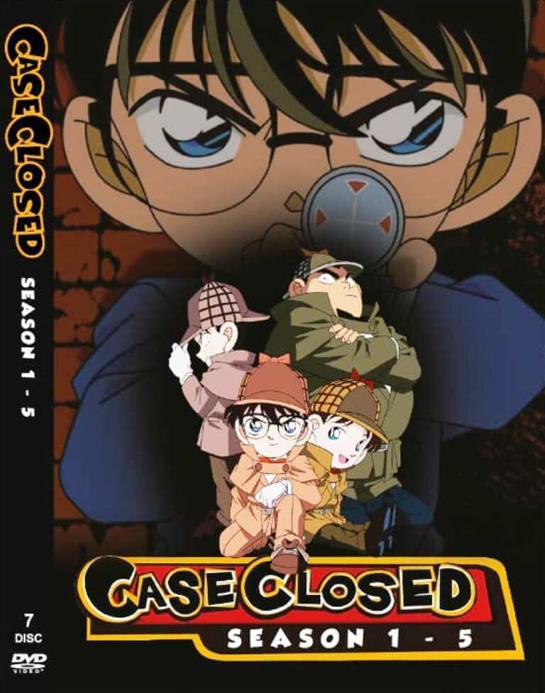 Detective Conan Case Closed Season 1-5 Series Anime DVD [English Dub][Fast Ship]
