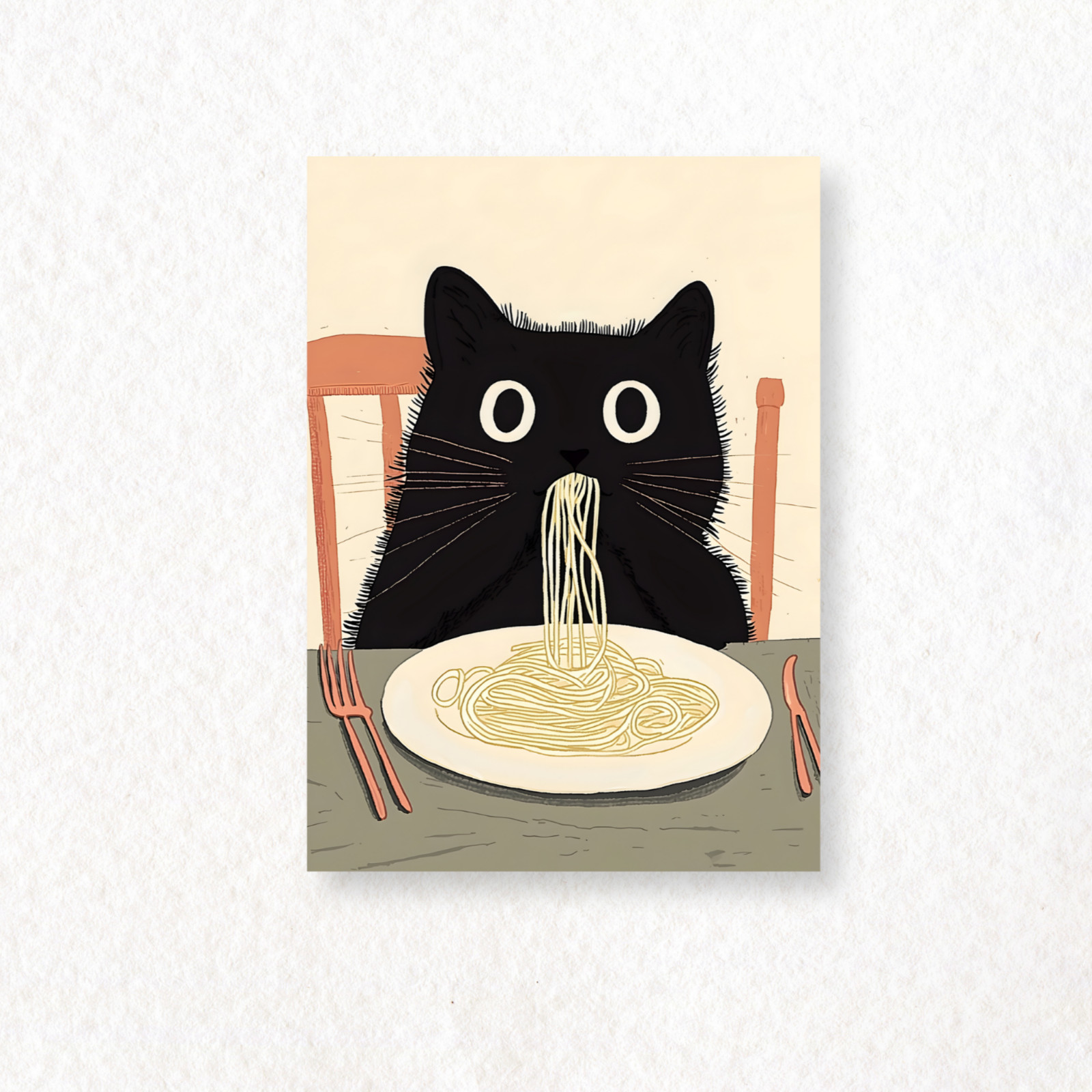 Cat ACEO Art Print Cat ACEO Art Print