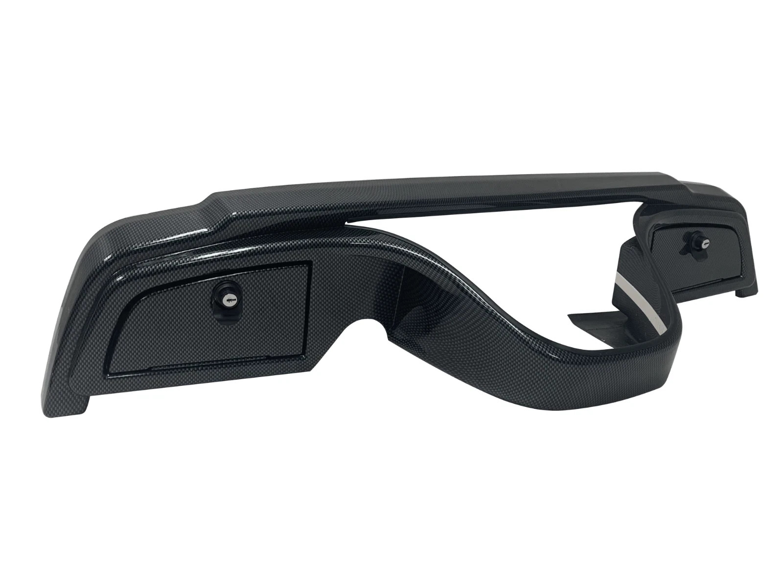 Yamaha G29 (Drive) Carbon Fiber Dash Cover With Locking Glove Boxes (2007-2016)