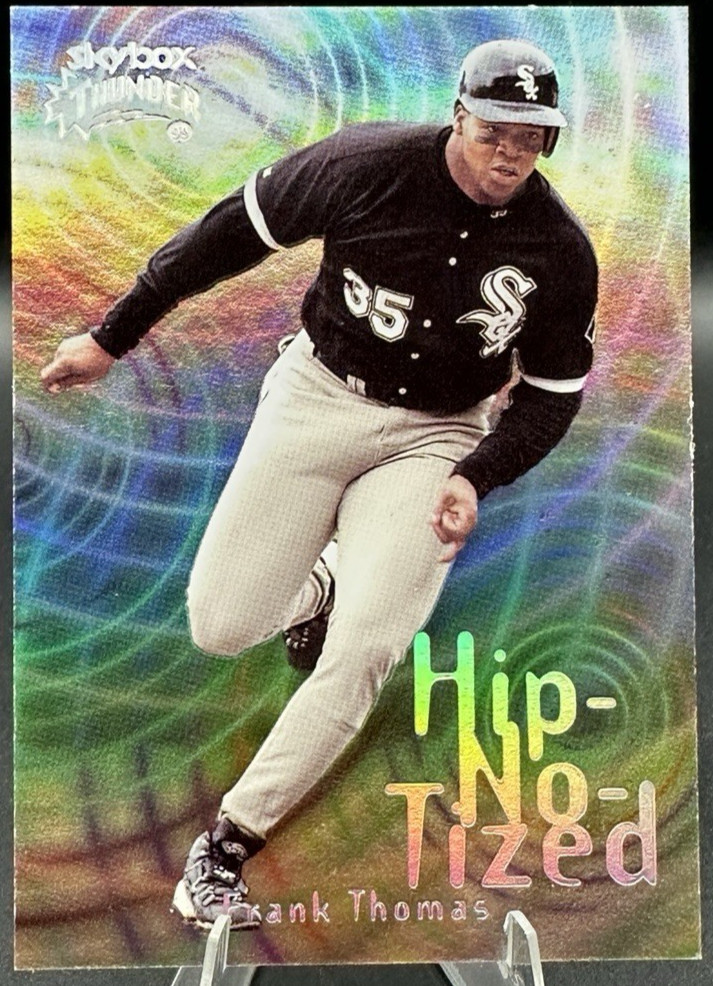1999 Skybox Thunder Frank Thomas #13 - Hip-No-Tized