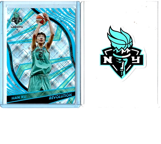 HAN XU 2022 Panini REVOLUTION WNBA COSMIC #/99 Parallel Card #27 π LIBERTY π½ HAN XU 2022 Panini REVOLUTION WNBA COSMIC #/99 Parallel Card #27 π LIBERTY π½