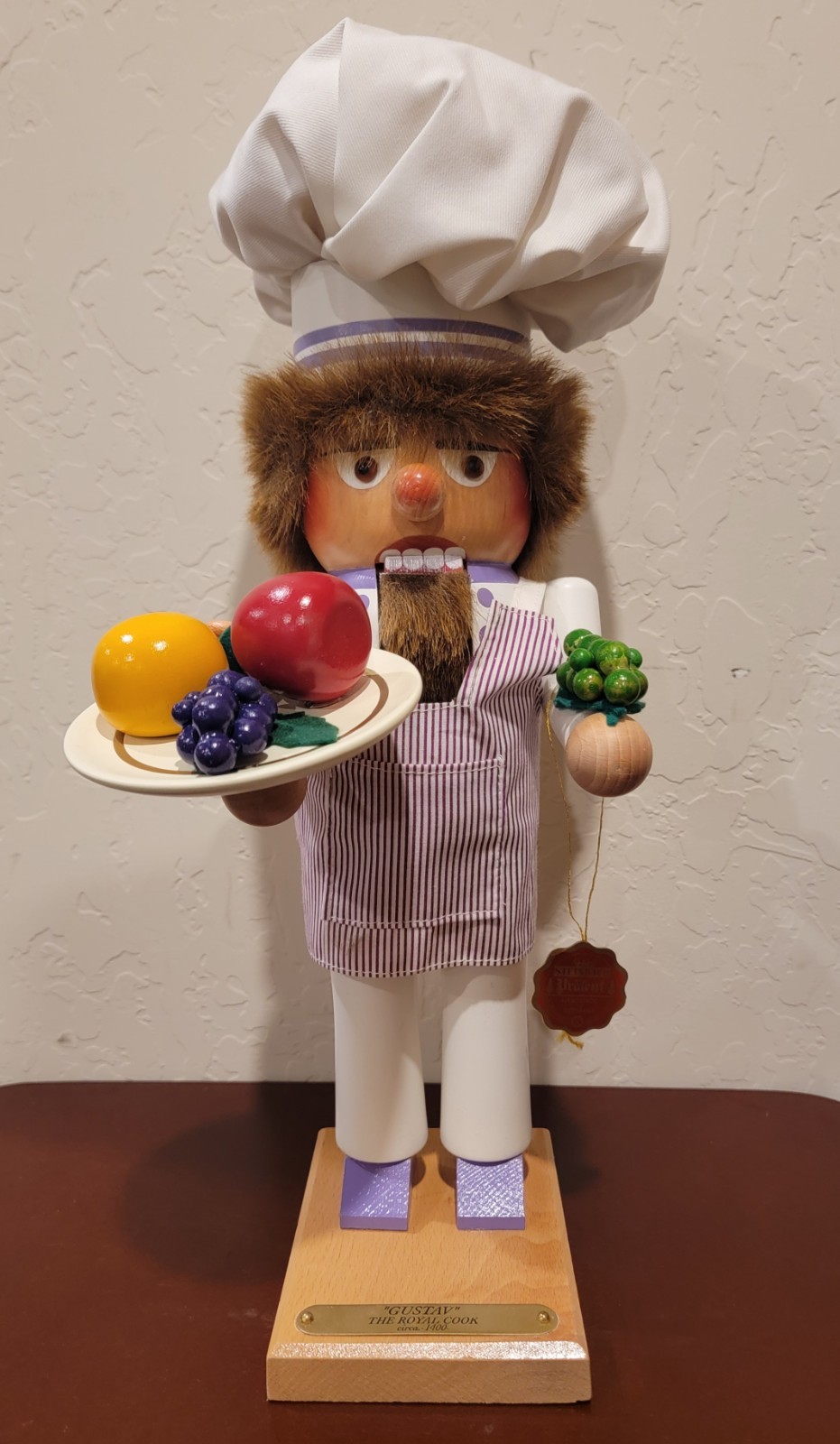 Steinbach Gustav The Royal Cook Nutcracker Collector\'s Club 1998