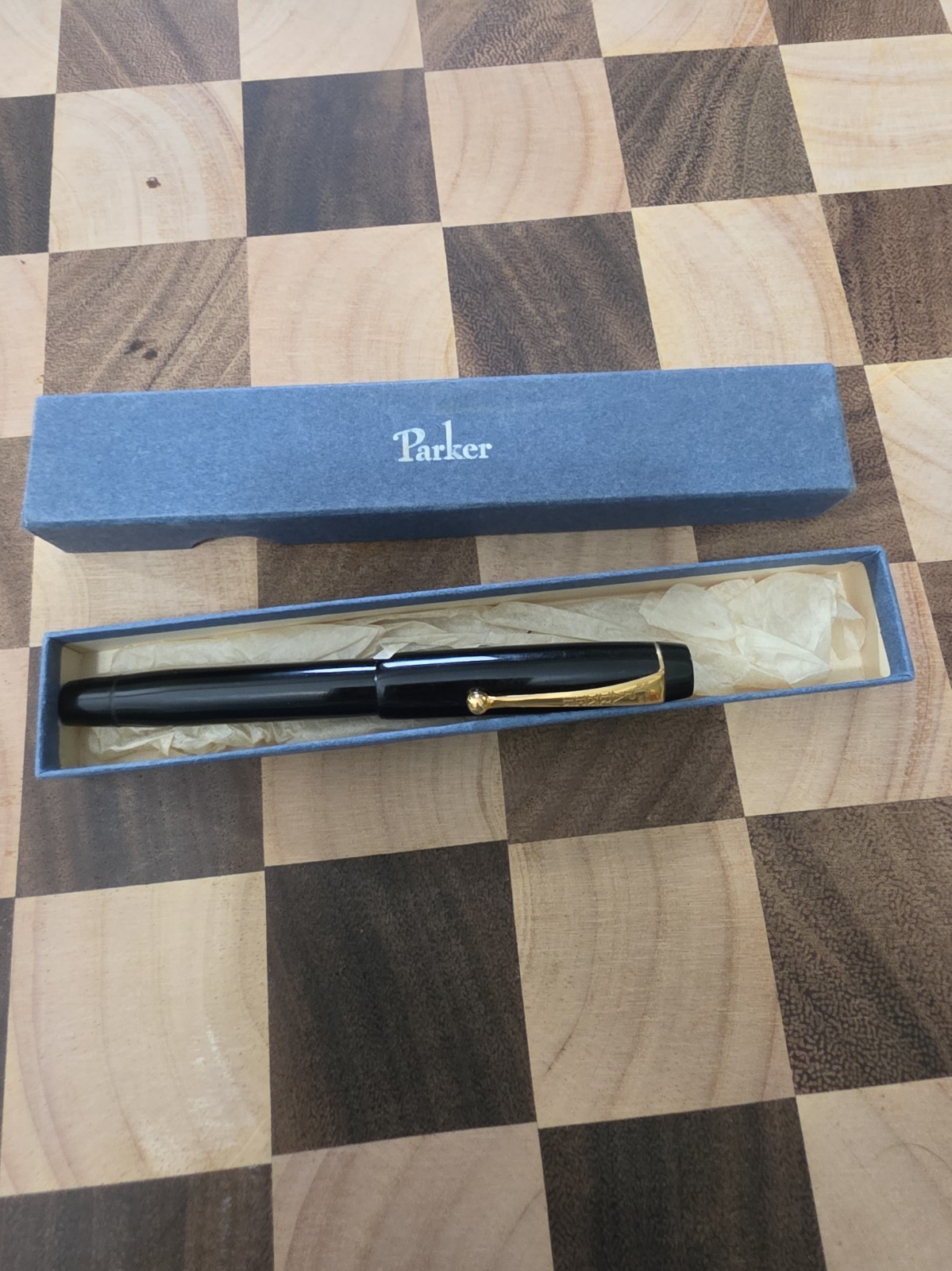 Parker 1920's Duofold Lucky Curve Fountain Pen