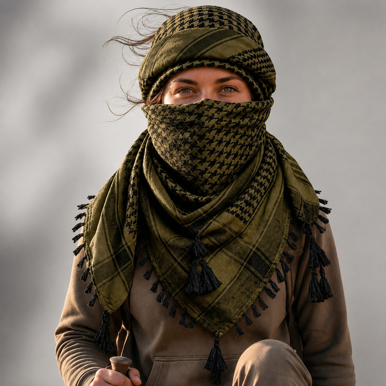 Military Shemagh Tactical Desert Scarf – Soft Woven Cotton Keffiyeh Head Wrap Military Shemagh Tactical Desert Scarf – Soft Woven Cotton Keffiyeh Head Wrap