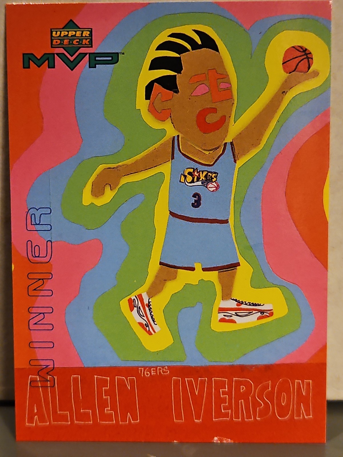 1999-00 Upper Deck MVP - Draw Your Own Card Winner Allen Iverson #W20 1999-00 Upper Deck MVP - Draw Your Own Card Winner Allen Iverson #W20