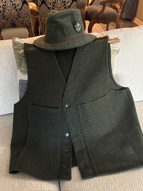 filson mackinaw wool vest xl & Wool Hat filson mackinaw wool vest xl & Wool Hat