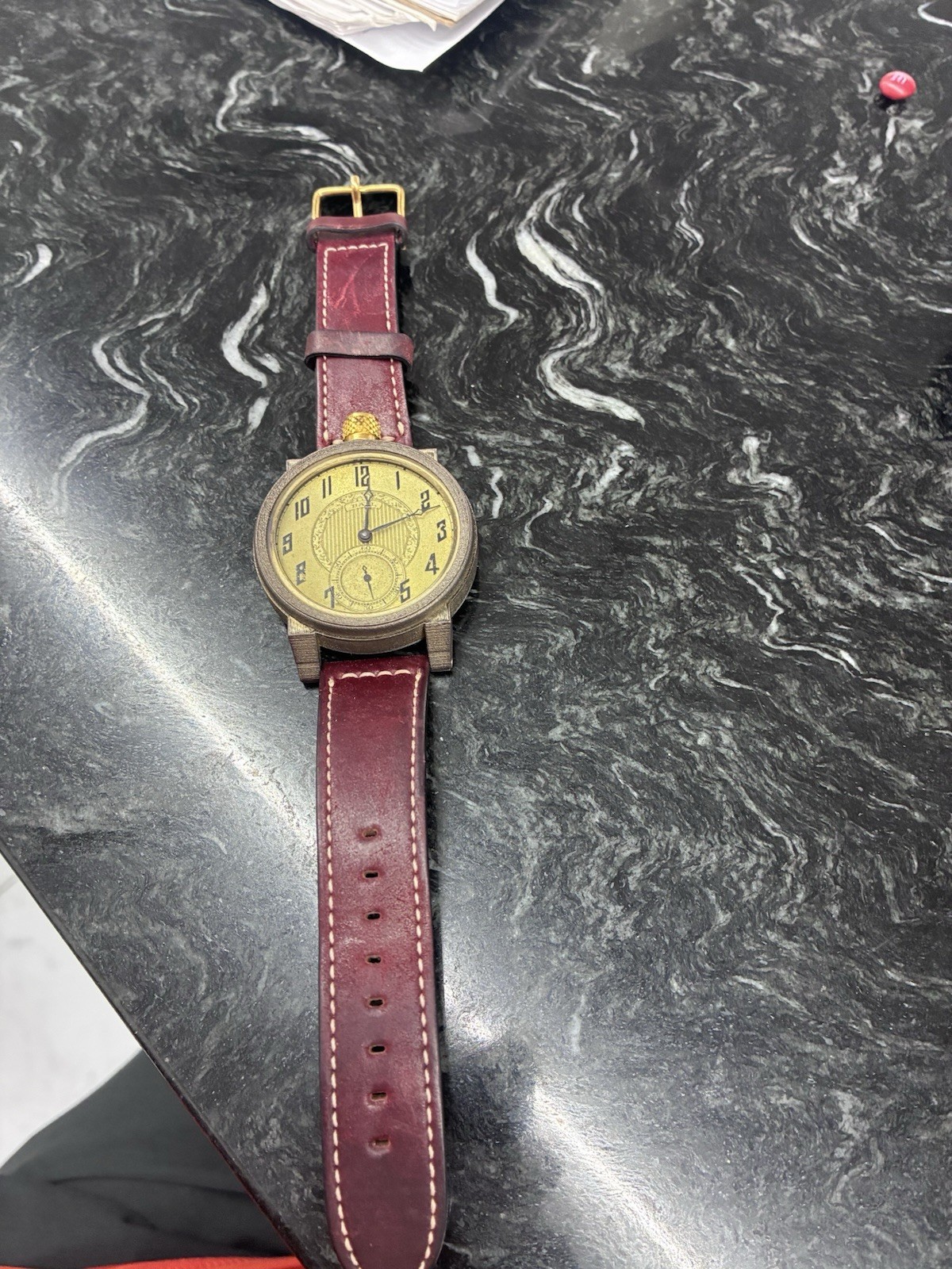 RARE. Ball watch company / Vortic Manual Wind 46mm Rhodium gold / Titaniu