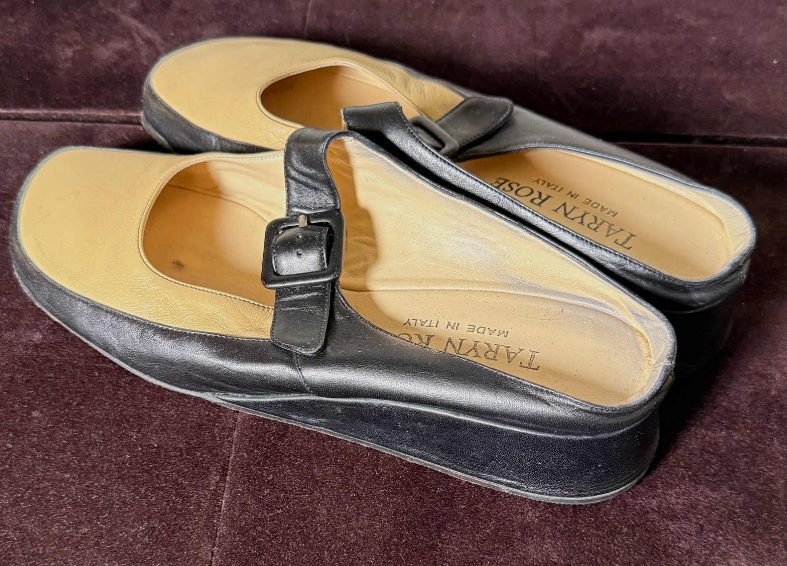 Pair of Taryn Rose Italian Leather Shoes/ Sandals 38½ B - B278