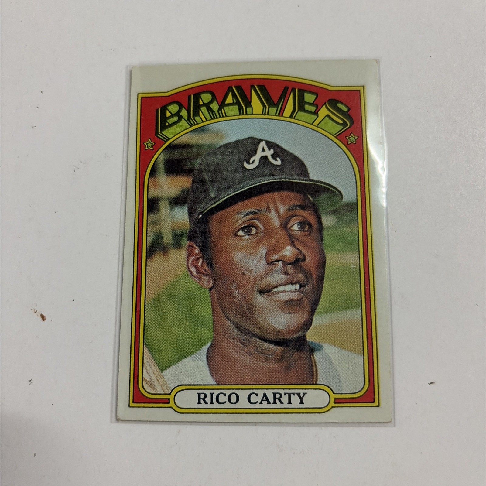 Rico Carty 1972 Topps Baseball  #740 Atlanta Braves EX