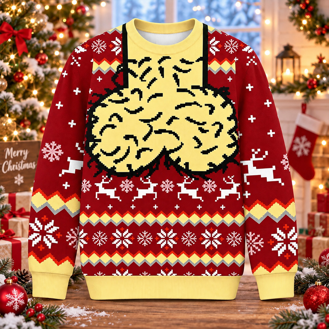 Funny Men’s Jingle Balls Ugly Christmas Sweater