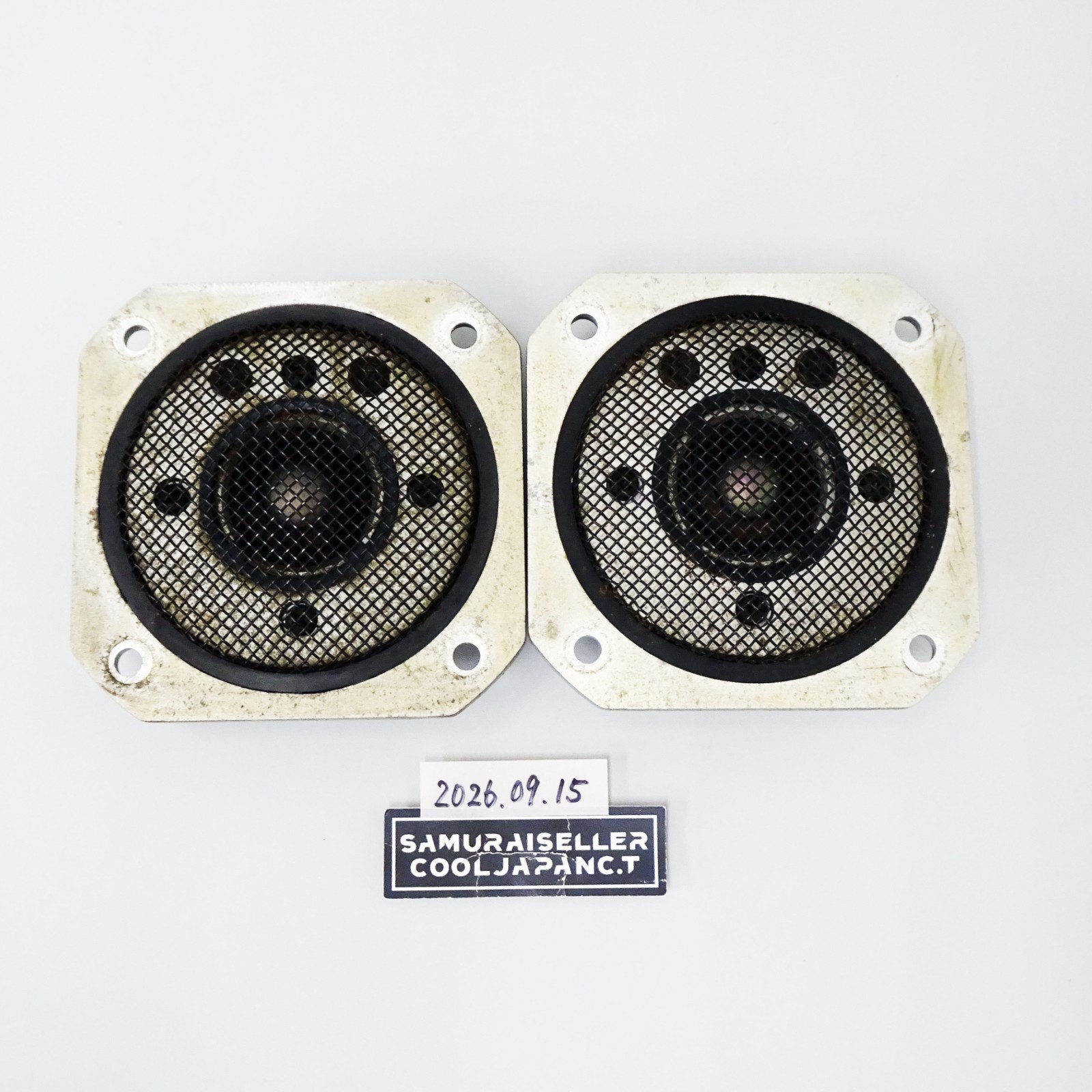 Vintage Yamaha JA-0513 Tweeters Pair Beryllium Dome NS-1000M working Japan