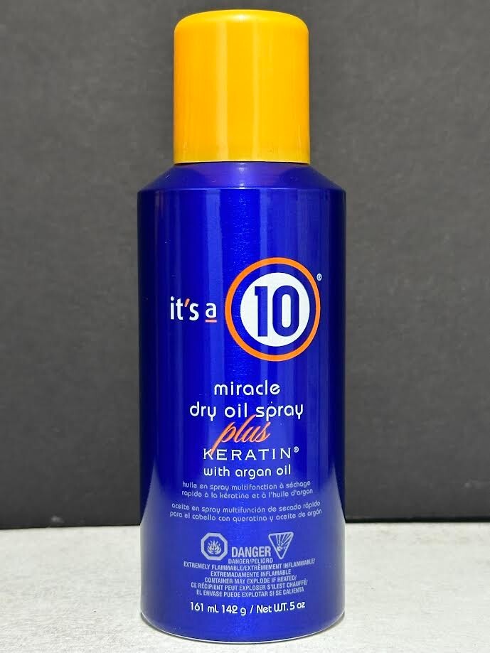 It's (its) a 10 Miracle Dry Oil Spray Plus Keratin With Argan Oil - 5 oz It's (its) a 10 Miracle Dry Oil Spray Plus Keratin With Argan Oil - 5 oz