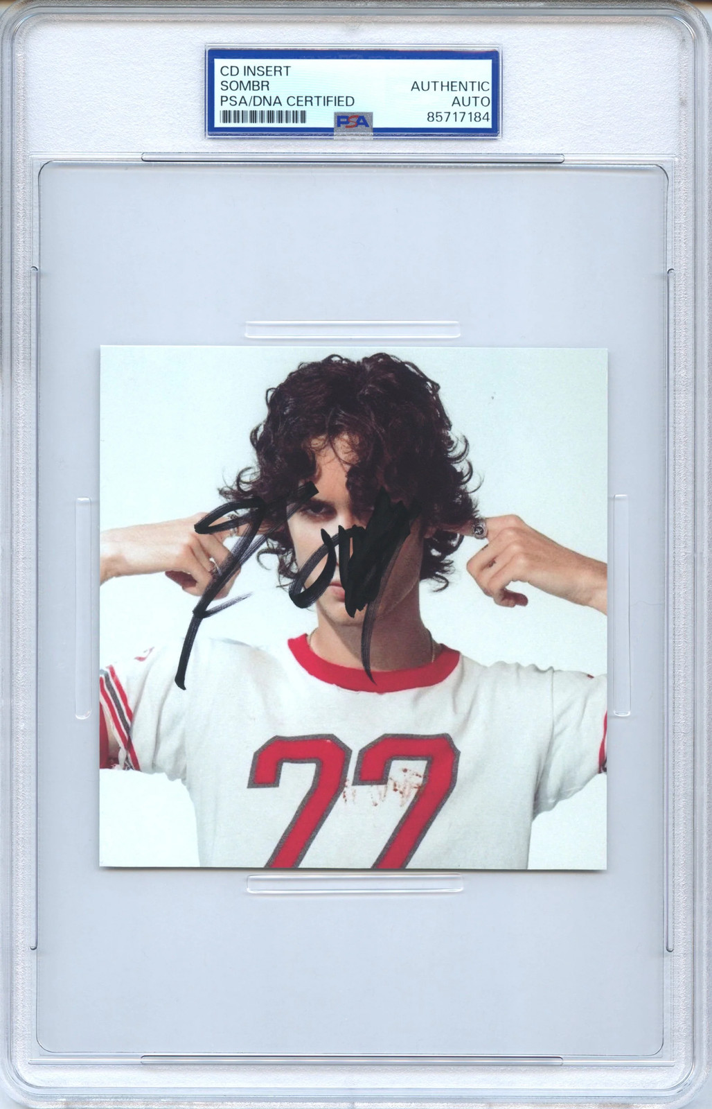 Sombr Signed Autographed CD Cover \ Sombr Signed Autographed CD Cover \