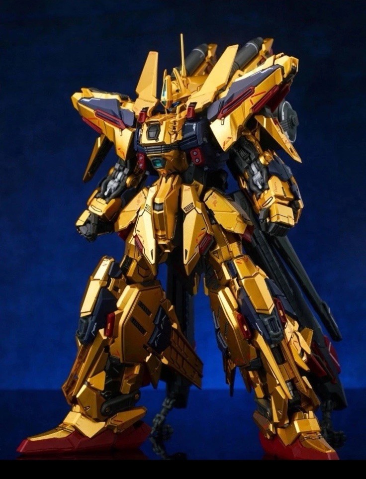 Shenma Model Fully Armored Form Golden Warrior Alloy Frame Model Kit