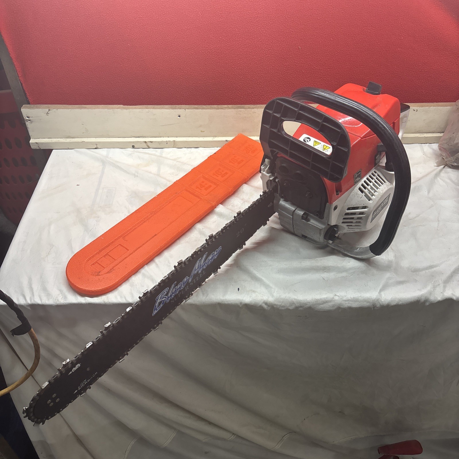 58cc Gasoline Chainsaw Gasoline Powered Chain Saw Engine Cutting 2 Cycle 20”Bar 58cc Gasoline Chainsaw Gasoline Powered Chain Saw Engine Cutting 2 Cycle 20”Bar
