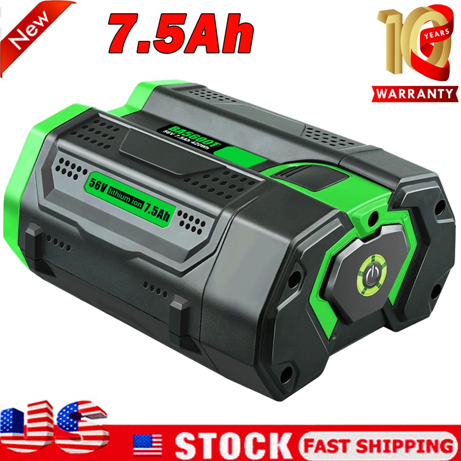 1~2PACK 56V 12.0Ah upgrade For EGO BA5600T Power + 56V 10Ah Lithium New Battery