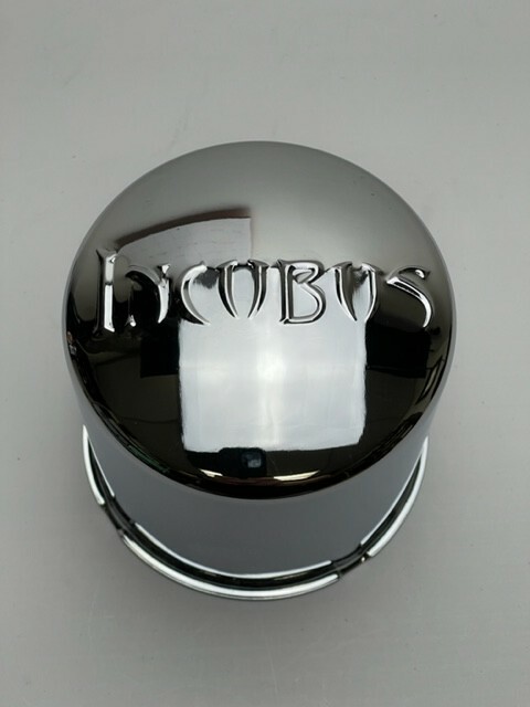 Incubus Chrome Push Thru Wheel Center Cap PCW-108CAP1