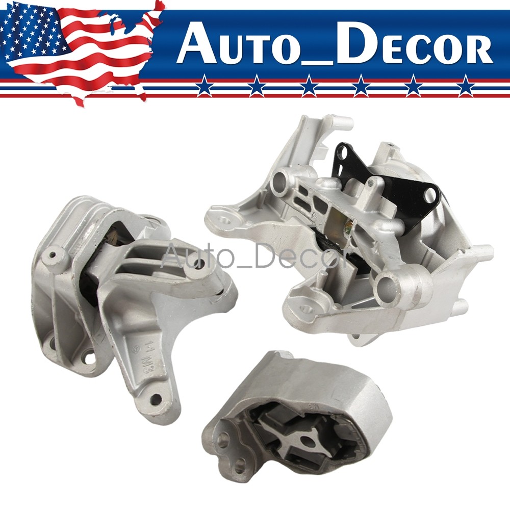 NEW 112206RC1A Engine Motor Mount 3PCS Fits 2021-2024 Nissan Rogue 1.5L US