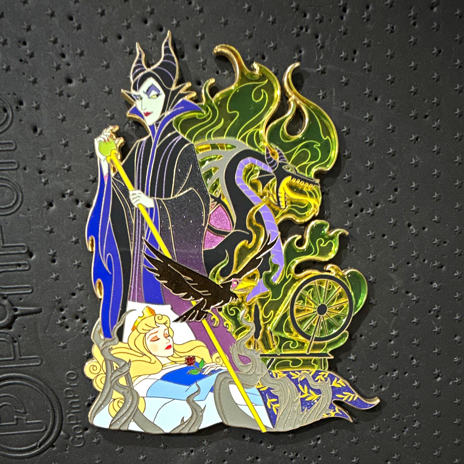 Disney Sleeping Beauty Maleficent & Aurora Pin - Magical Trends LE 50