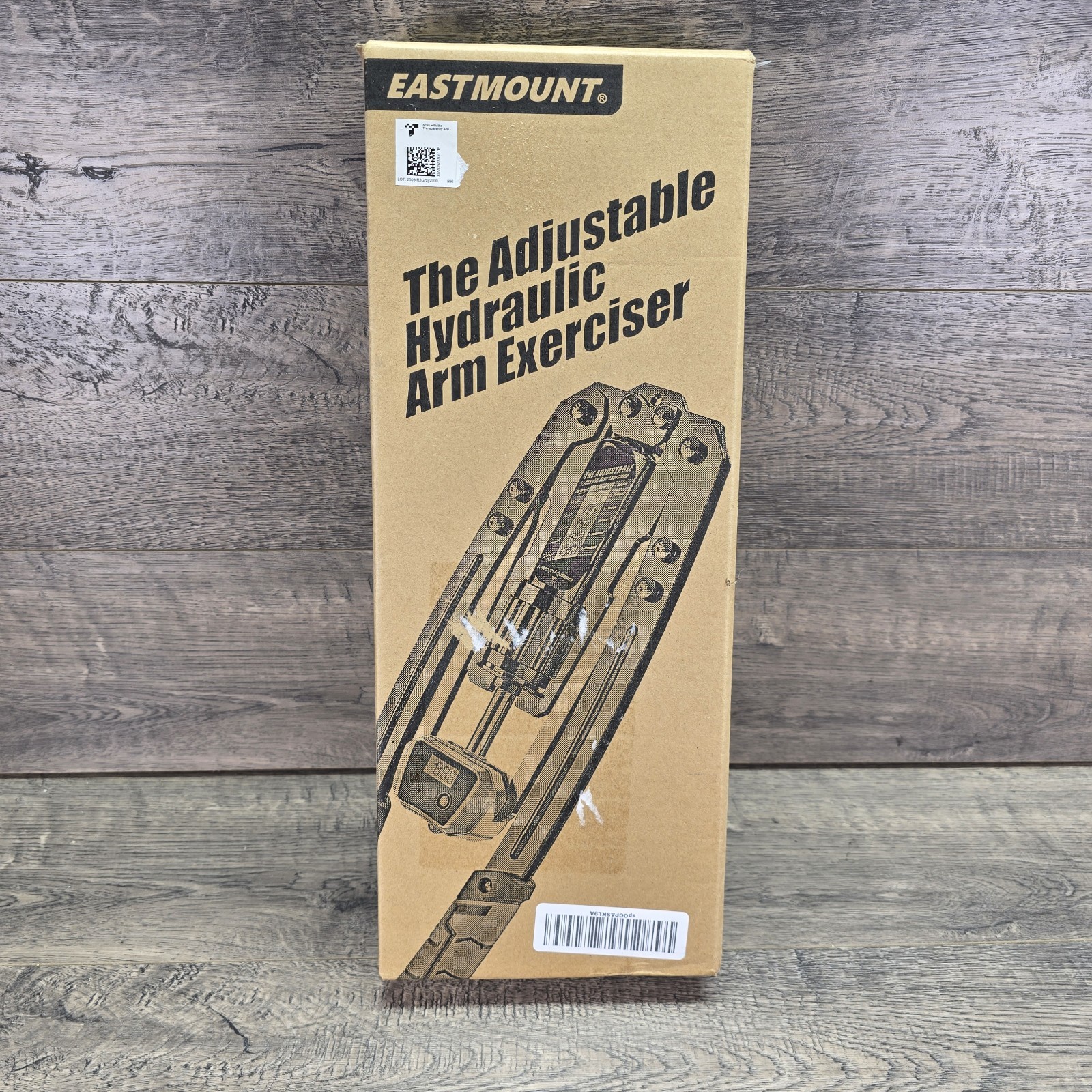 EASTMOUNT Adjustable Arm Exerciser - 22-440lbs with Safety Micro-Rebound Design