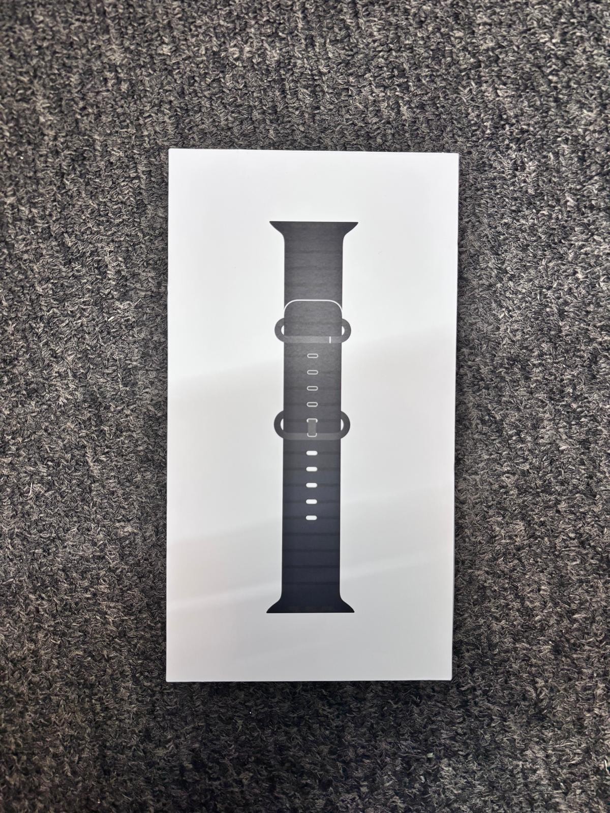 Genuine Apple Watch Band Ocean Band (49mm) - Black Genuine Apple Watch Band Ocean Band (49mm) - Black
