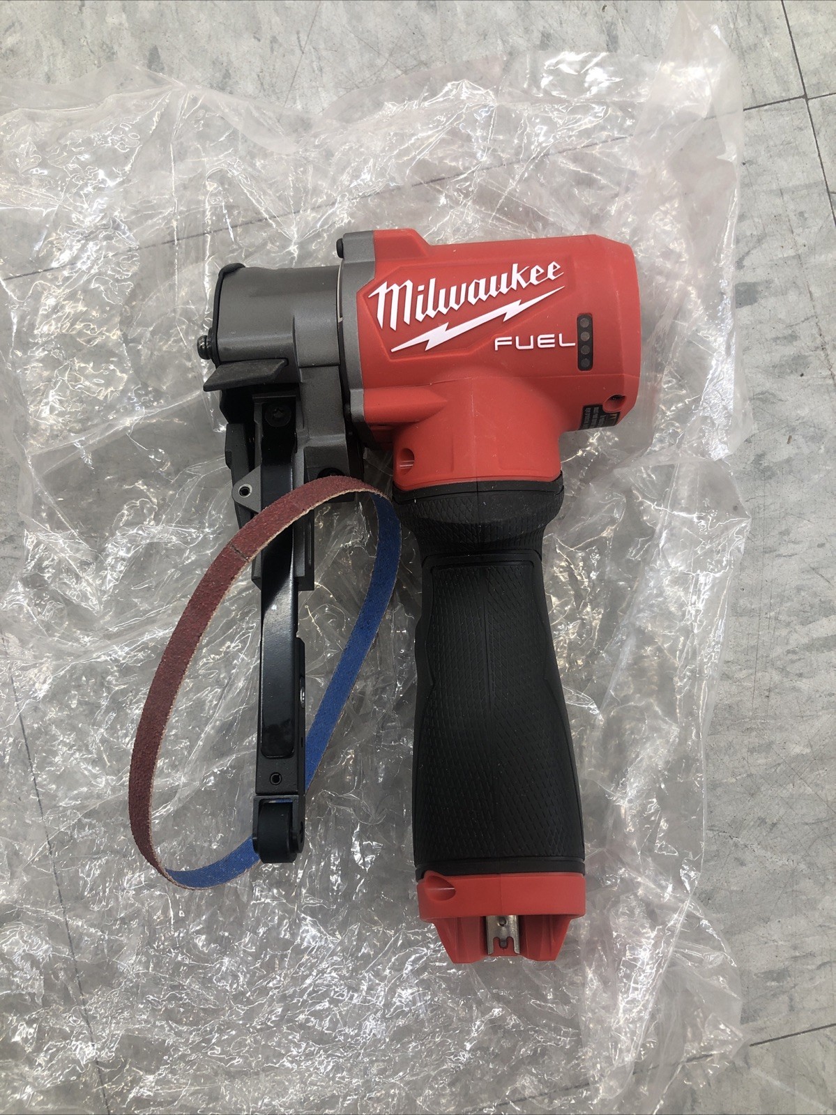 Milwaukee 2483-20 M12 Fuel Cordless Battery Bandfile - Red