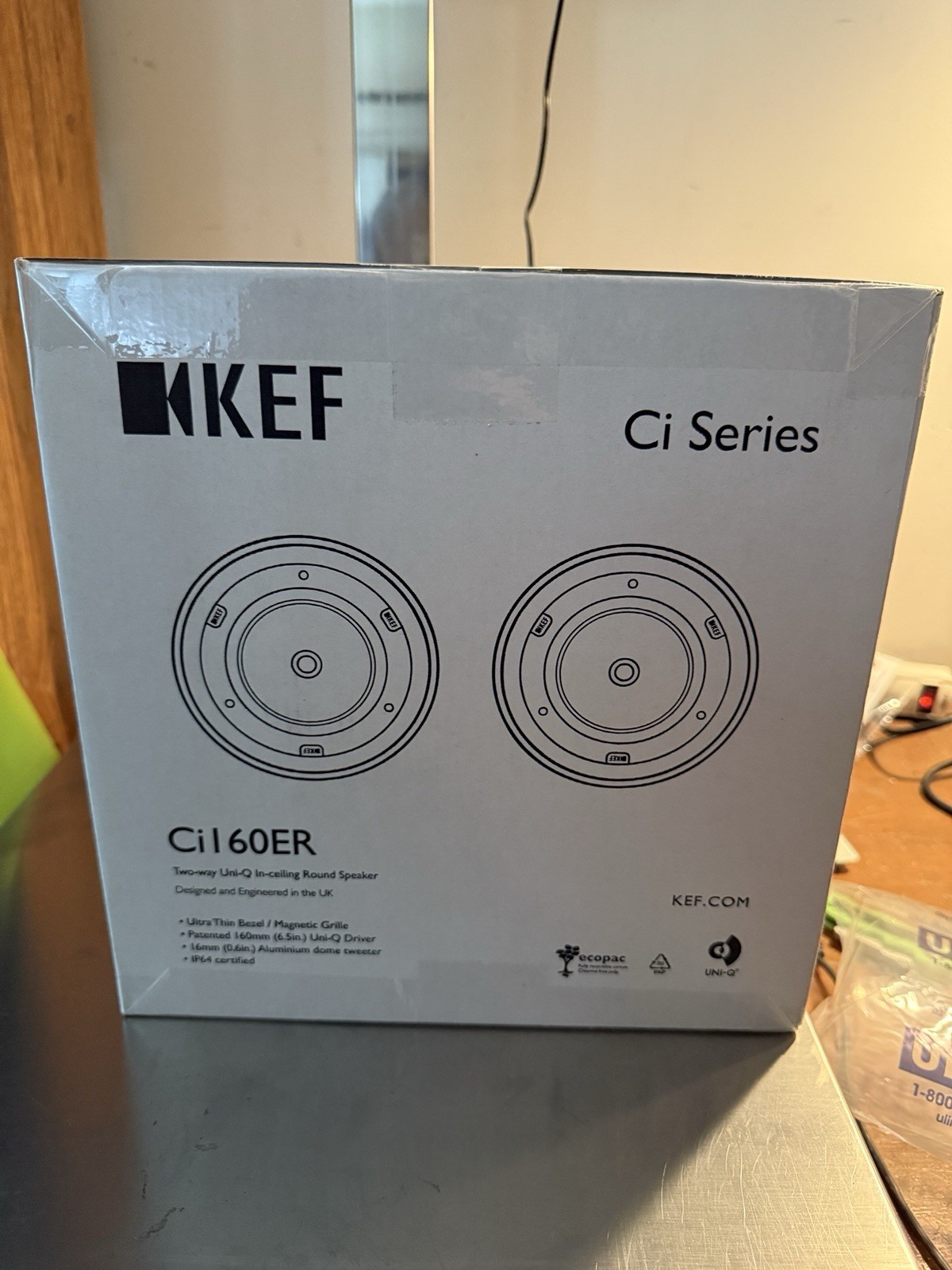 KEF Ci160ER In-ceiling speakers (Pair) KEF Ci160ER In-ceiling speakers (Pair)