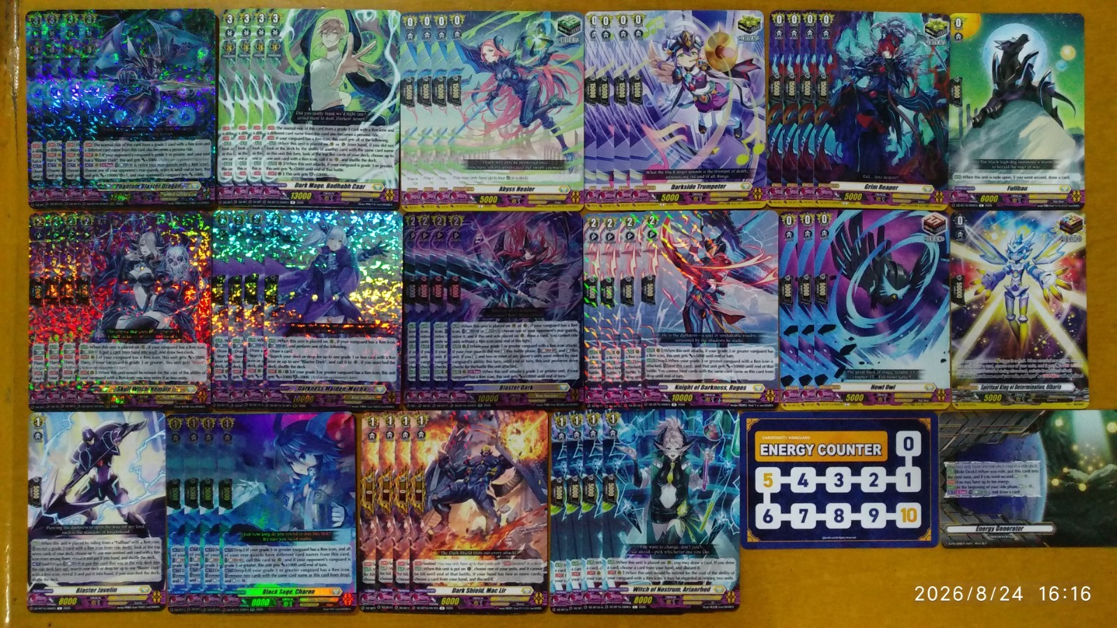 Cardfight Vanguard CFV DZ-BT15 Keter Deck Phantom Blaster Dragon Nemain Macha