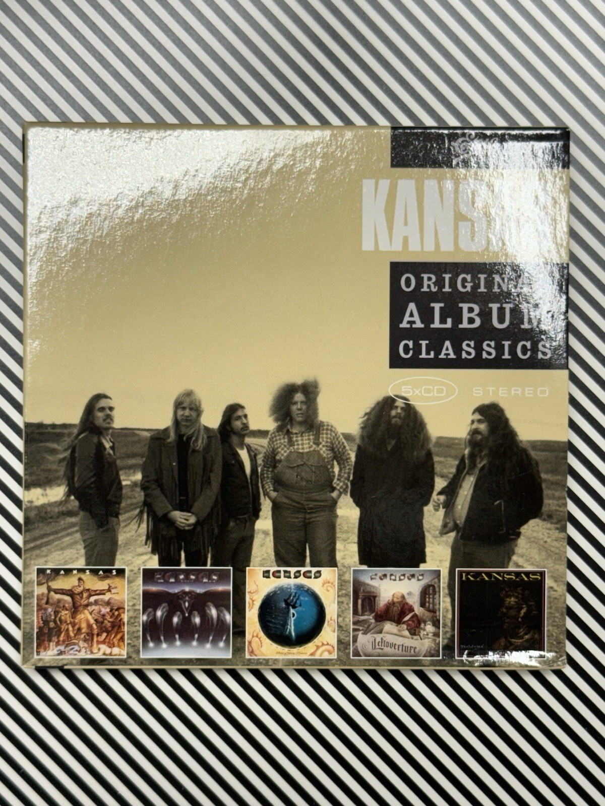 KANSAS ORIGINAL ALBUM CLASSICS (1974-1977) {5-CD BOX SET}