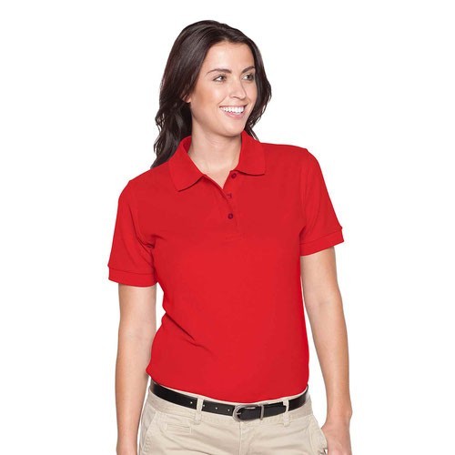 OTTO Women's Premium Polo Shirt 100% Ring Spun Combed Cotton Pique Short Sleeve